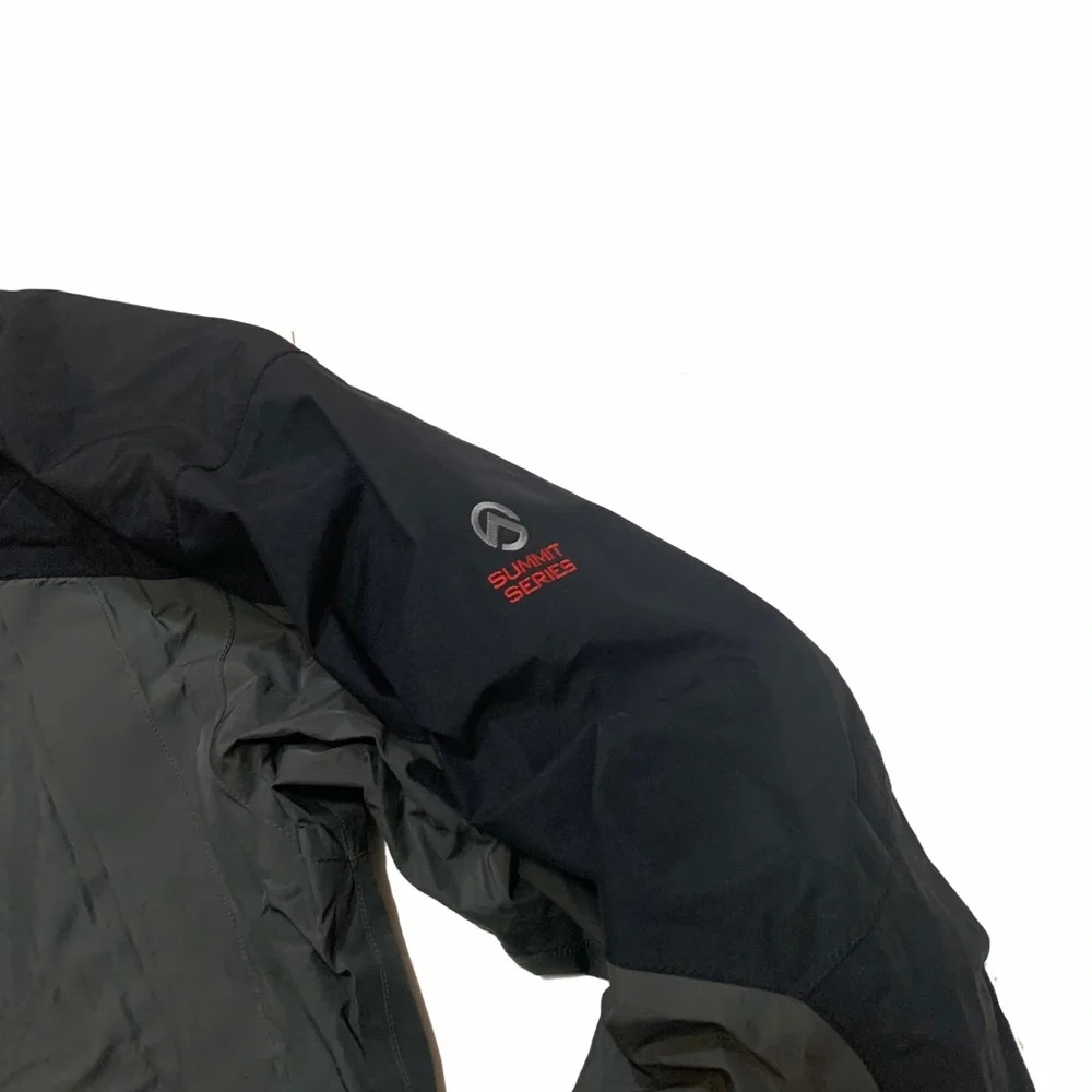 The North Face Men's Black and Gray gore tex Jacket